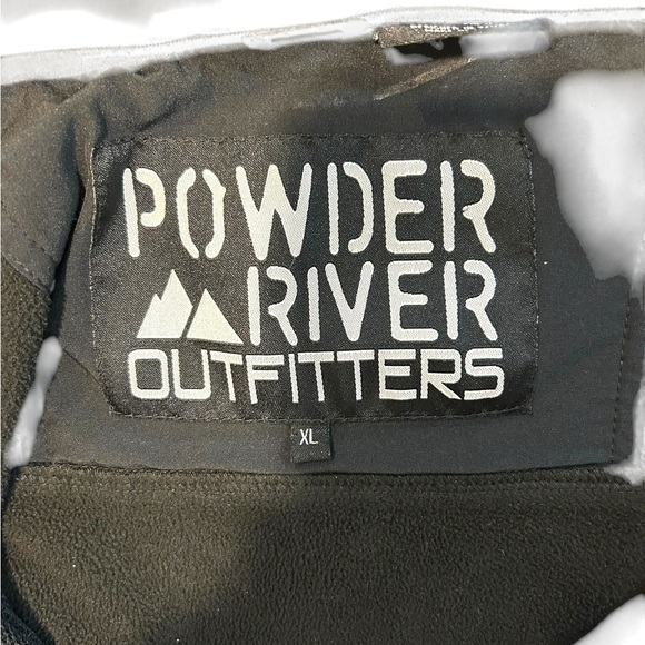 Powder River Outfitters Black Jacket with Hidden Hood in collar size XL - Picture 4 of 4